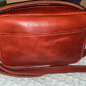 NOT FOR SALE!
Portland Leather Goods Small Rosso Camera Crossbody Bag